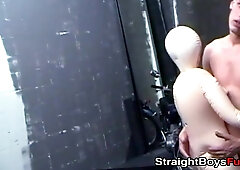 Straight buddies Jack Hammah and Woody are fucking a sex doll and spray it with hot s