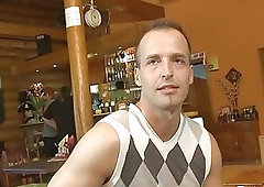 Bar flys hookup for the night to bang each other's brains