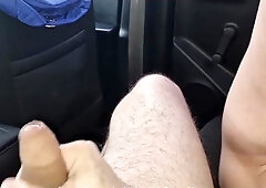 Young Hetero boy with a nailing fuckhole on his stepdad's van cruise