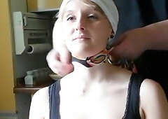 Horny amateur European, BDSM sex movie