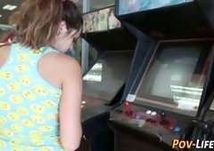 Spunky mouthed teen pov