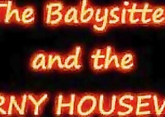 Traci and her spouse got home late from a party and asked their babysitter, Briana, to spend the night! After everybody went to daybed, Traci got up a