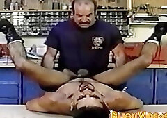 Hung retro ass banging cop drills a horny bottom butt pirate