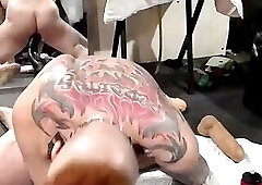 GingerCunt Gaping Training 2