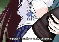 Excited Teacher 4 feat Giin Sensei two - Anime teacher screws breasty teen in cop uniform (1)