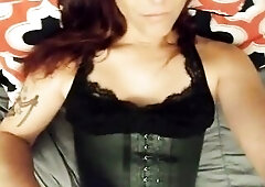 Tranny flashing and teasing