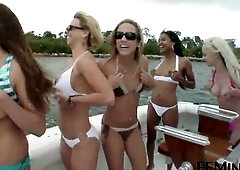 FEMINGE 4K - College Graduate Lesbo Sex Party