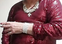 smoking whist stroking