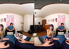 Miyuki Arisaka in Reverse Seduction! Friend's Girlfriend Seduces Me and Pops My Cherry! - KMPVR