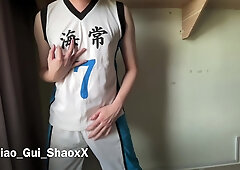 Kise Ryouta (kuroko No Basuke) Cosplay Masturbation Loud Moaning+nipple Play