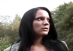 Is Fucked While She Sucks Another Guy And They Dp Her Too With Vanessa Hill