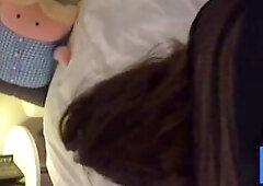 A French amateur couple celebrates Valentine's Day with passionate doggy-style sex. Their intense homemade session showcases the man taking his f