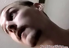 Gay threesome bareback fucking with amateur guys