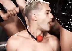 Transangels - Sissy Gets Dominated by Group of Trans