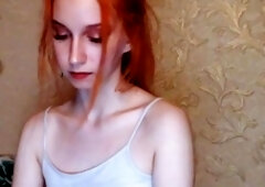 Close up teen masturbation