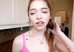 Pretty 19 yo teen has sex with daddy's old friend