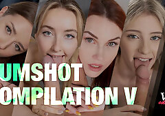Cumshot Compilation V in Sitting Position - VRedging