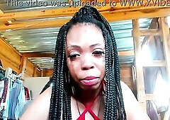 Biggest ass twerk during the time that trying on outfit bought by fan...