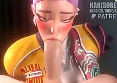 Rumi throat bang POV Rule34 Huntrix