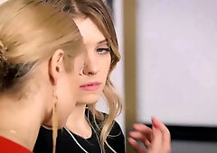 Giselle Palmer and Sarah Vandella threesome sex