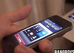 Sexy twink Dave is one horny escort and he wants to suck