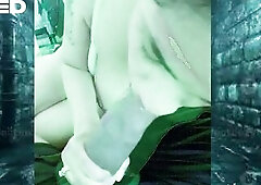 VENOM GETS A ORAL GIANT DONG GIANT BBC KNOB SUCKED AND GULP