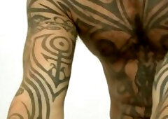 Logan McCree massages Vinnie D'Angelo