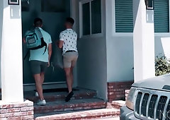 Interracial threesome with Colby Tucker, Casey Everett, and Marquee D.Angelo