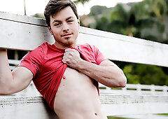 NEXTDOOR STUDIOS Lonely Jaydon Jensen Teasing Viewers by his Beautiful Meat