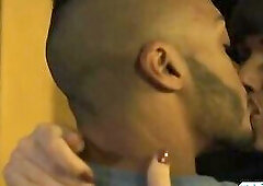 Small tits TS Natalie asslick and hardcore interracial anal