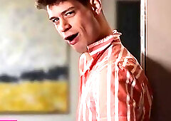 Sorority tgirls Ella and Kate share stick