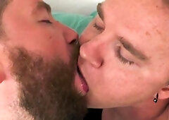 ManPuppy.com - Kissing is so super hot gay