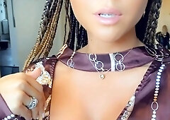 Brunette Solo Webcam Masturbation