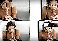 Horny Stud Surprises Big Titted Redhead Cougar Sedona Reign While Taking A Bath