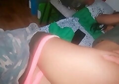 Unfaithful wife Bella Pasion invites me over for a naughty dinner at her place