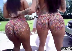 Morning Star, Rose Monroe And Katie St. Ives In The Ice Cream Man