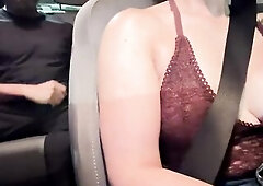 Passenger Shows His Shlong to a Wicked App Driver and Grabs Her Boobs