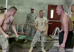 Chubby guy goes wild in a hardcore gay double anal fisting session at the Struggle Club