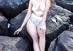 My Stepmom Having Beach Sex With Strangers Big Cock Big Ass Big Tits Amateur American Doggy Style