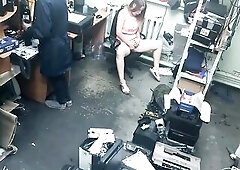 Sexually Excited Blond Public Masturbates Next to Stranger