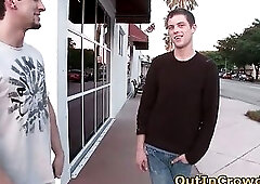 Hot straight men get outed in public 4