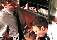 Tyler Morgan And Rocco Reed - Office Anal With And