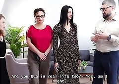 Eva Delicate Squirts Endlessly In her 1st Large Interview, Getting High From a Hard Anal Banging! PROMO