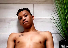 Jax Atwell surrenders to deep passion with another man in a steamy sauna