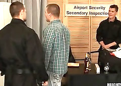 Muscle gay rough sex and facial