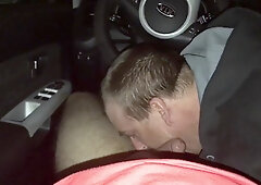 Dude gives me head in my camper
