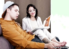 She Is Nerdy - Kris the Foxx - Fucking sexy nerdy brunette