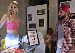 Tough guy meets has match