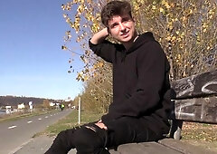 Good-looking twink sodomized by a stranger