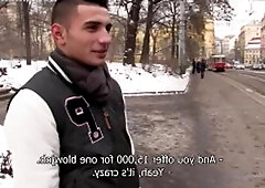 Czech Hunter: Super slim amateur aggressive doggy sex scene